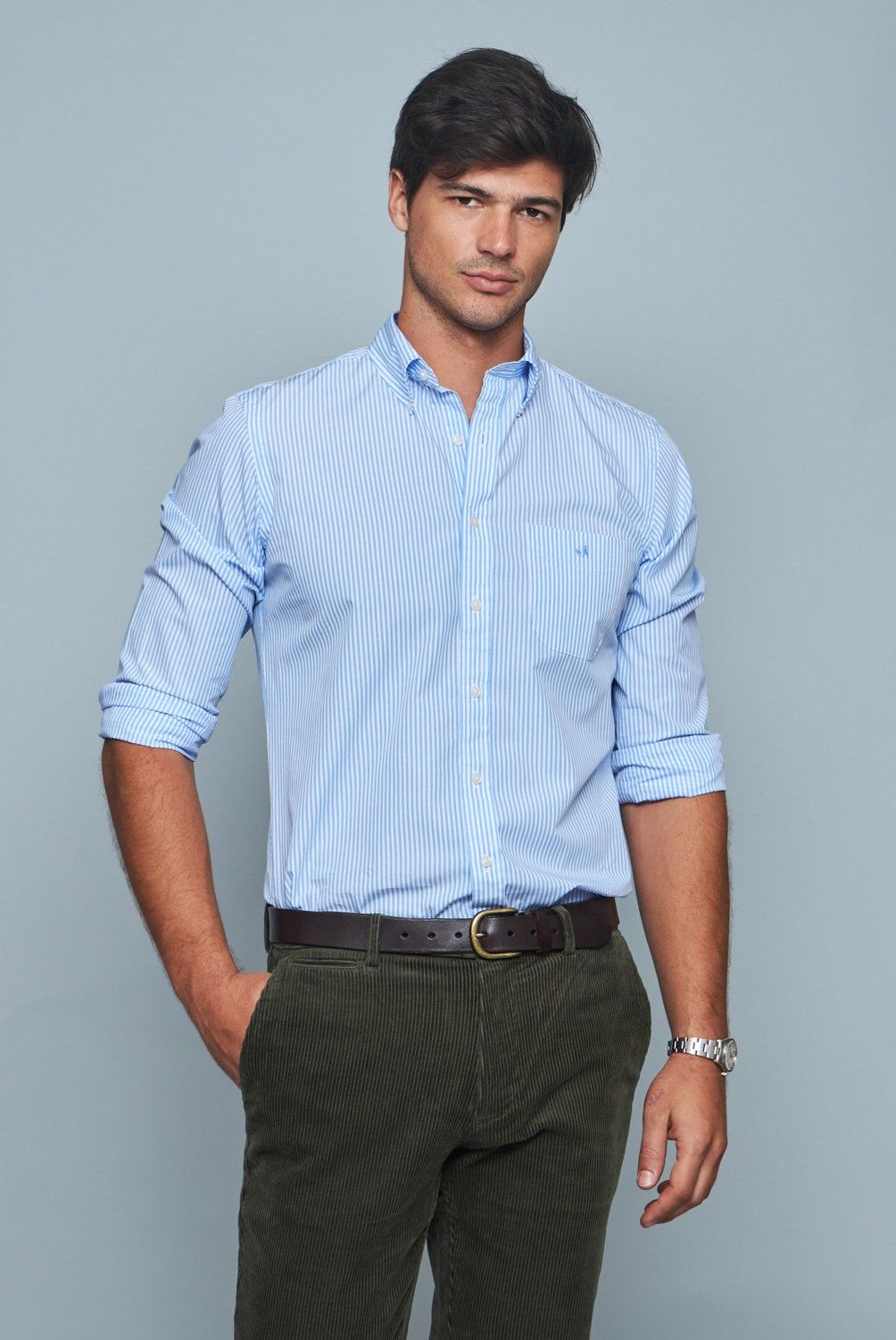 SAVILLE ROW - Camisa Manga Corta Algodón Hombre Saville Row