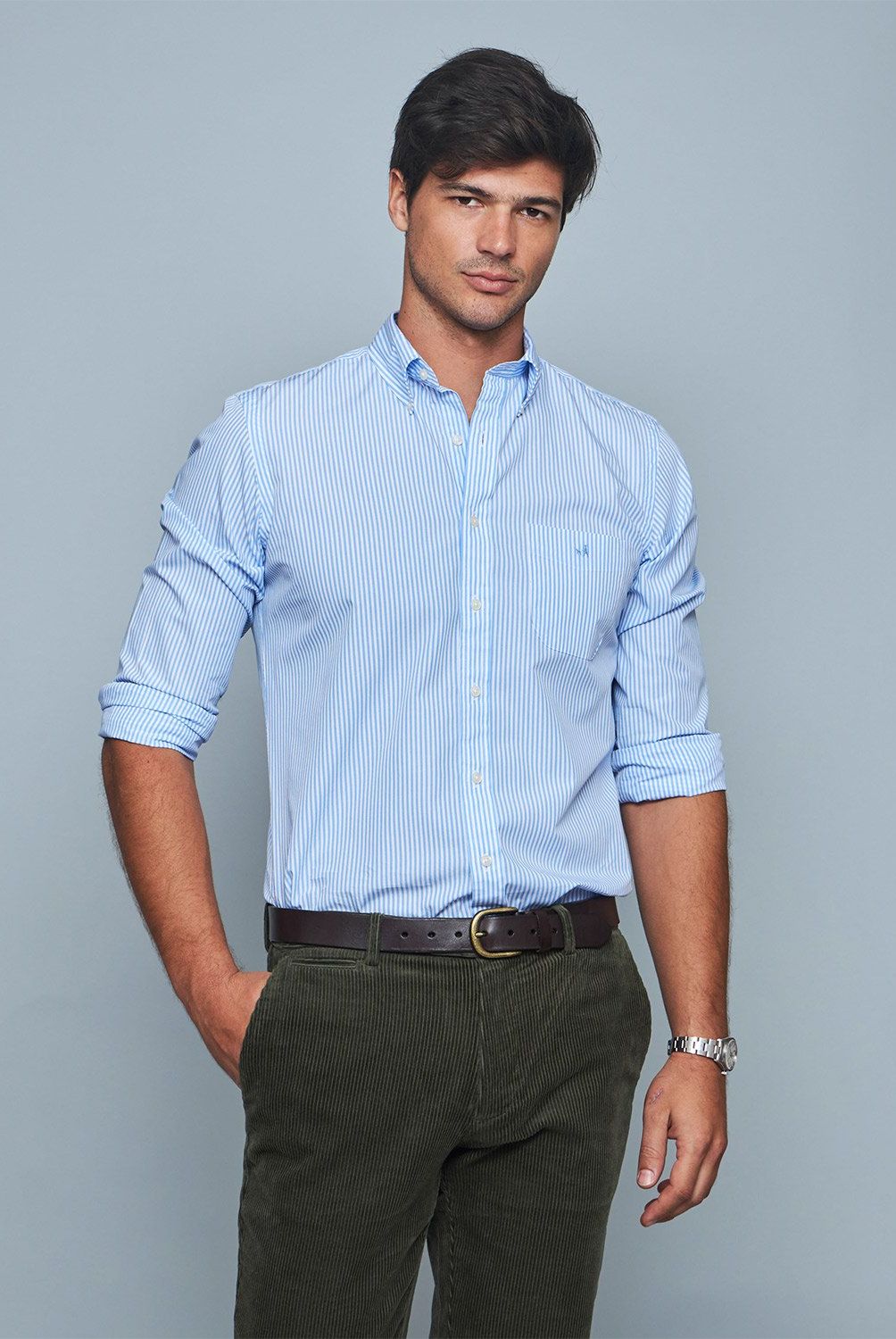 SAVILLE ROW - Camisa Manga Corta Algodón Hombre Saville Row
