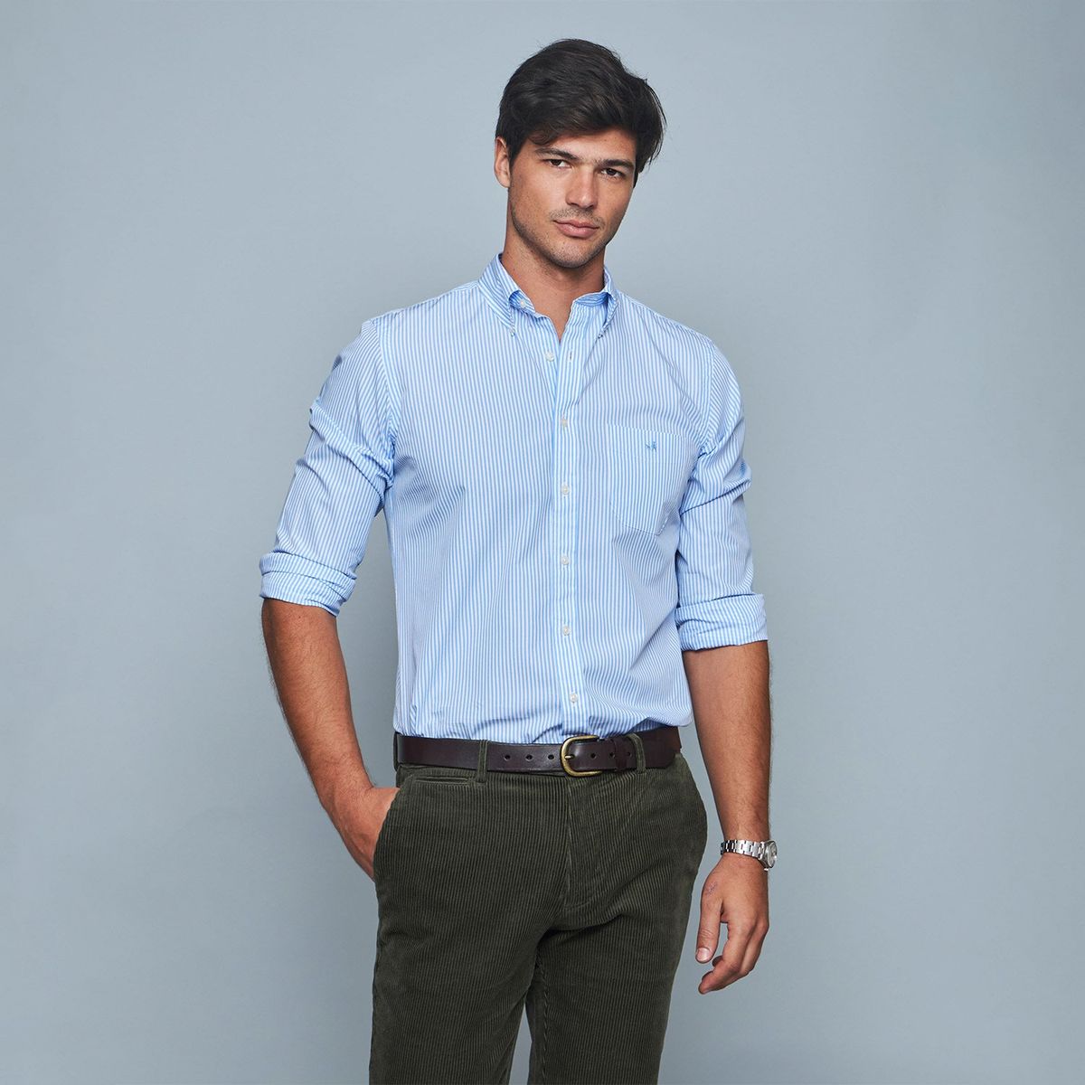 SAVILLE ROW - Camisa Manga Corta Algodón Hombre Saville Row