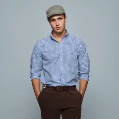 SAVILLE ROW - Camisa Manga Corta Algodón Hombre