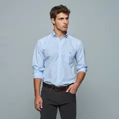 SAVILLE ROW - Camisa Manga Corta Algodón Hombre