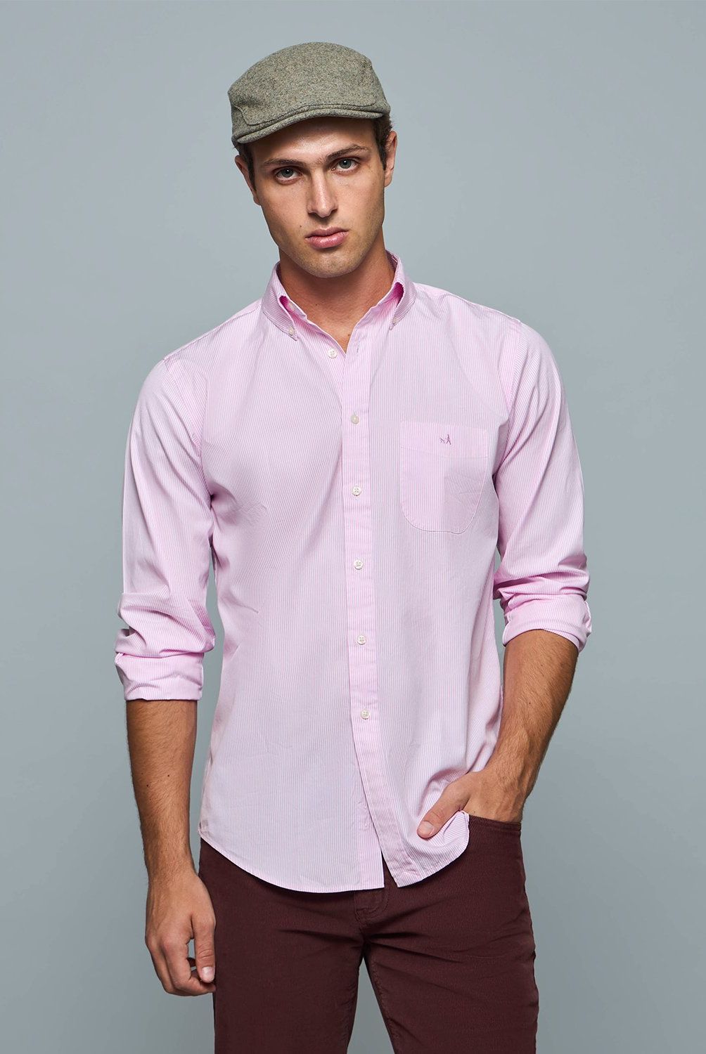 SAVILLE ROW - Camisa Manga Corta Algodón Hombre Saville Row