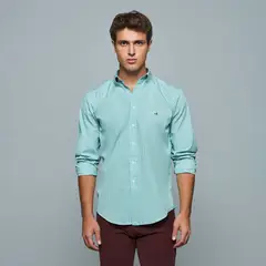 SAVILLE ROW - Camisa Manga Corta Algodón Hombre