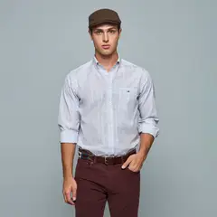 SAVILLE ROW - Camisa Manga Larga Algodón Hombre