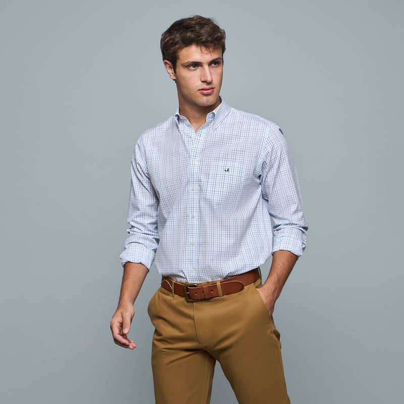 SAVILLE ROW - Camisa Manga Larga Algodón Hombre Saville Row