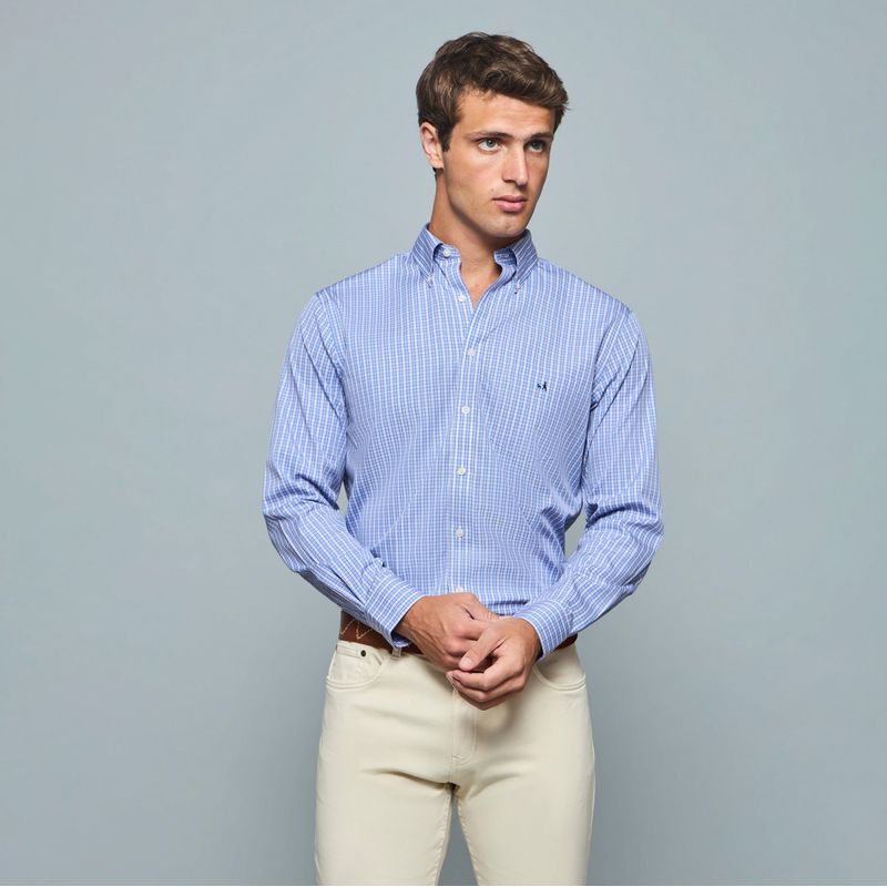 SAVILLE ROW - Camisa Manga Corta Algodón Hombre Saville Row