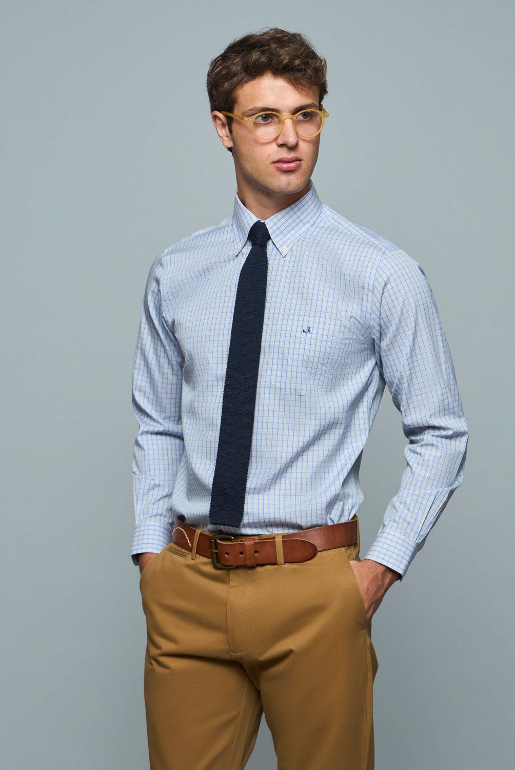 SAVILLE ROW - Camisa Manga Corta Algodón Hombre Saville Row