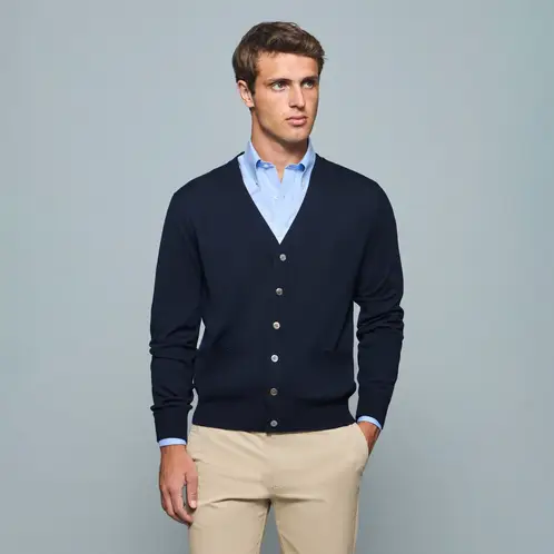 SAVILLE ROW - Cárdigan Lana Hombre
