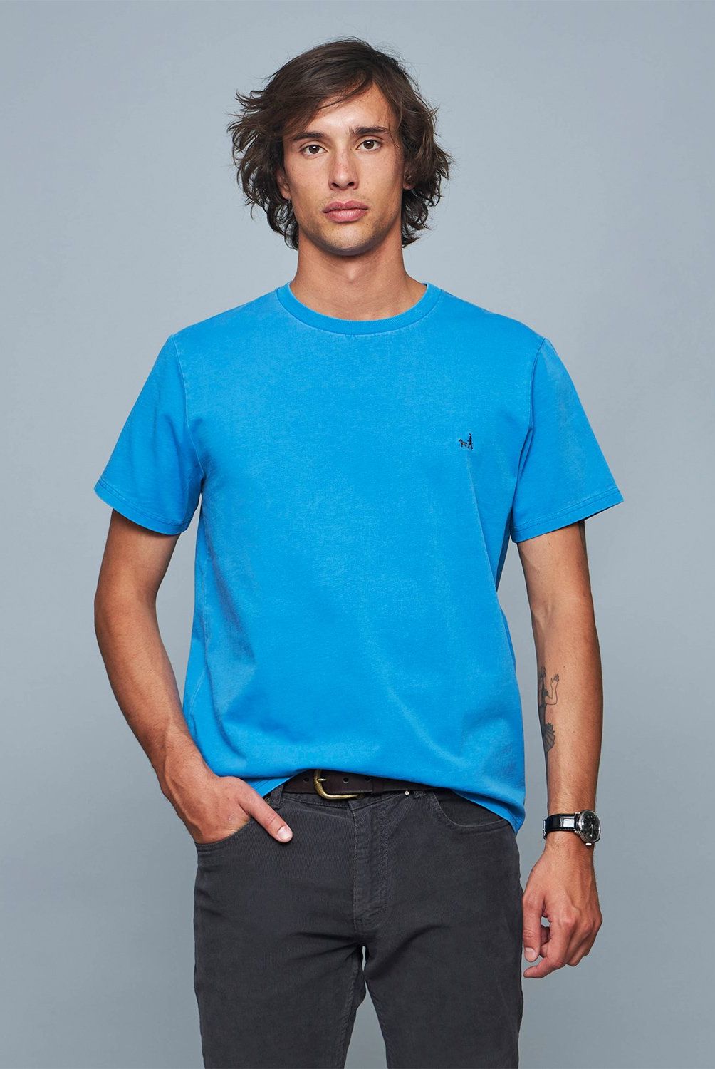 SAVILLE ROW - Polera Manga Corta Algodón Hombre Saville Row 