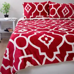 DORAL - Cubrecama Sherpa Flanel