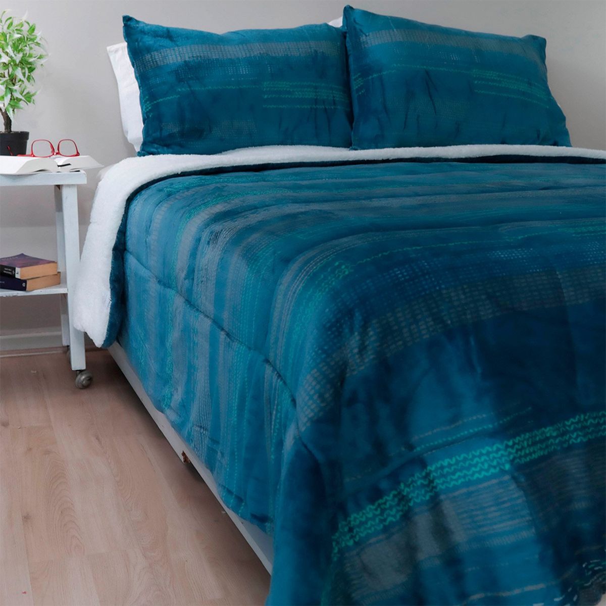 DORAL - Cubrecama Sherpa Flanel Doral