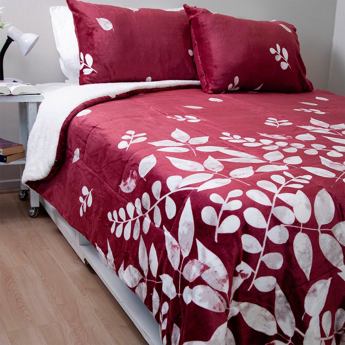 DORAL - Cubrecama Sherpa Flanel Doral