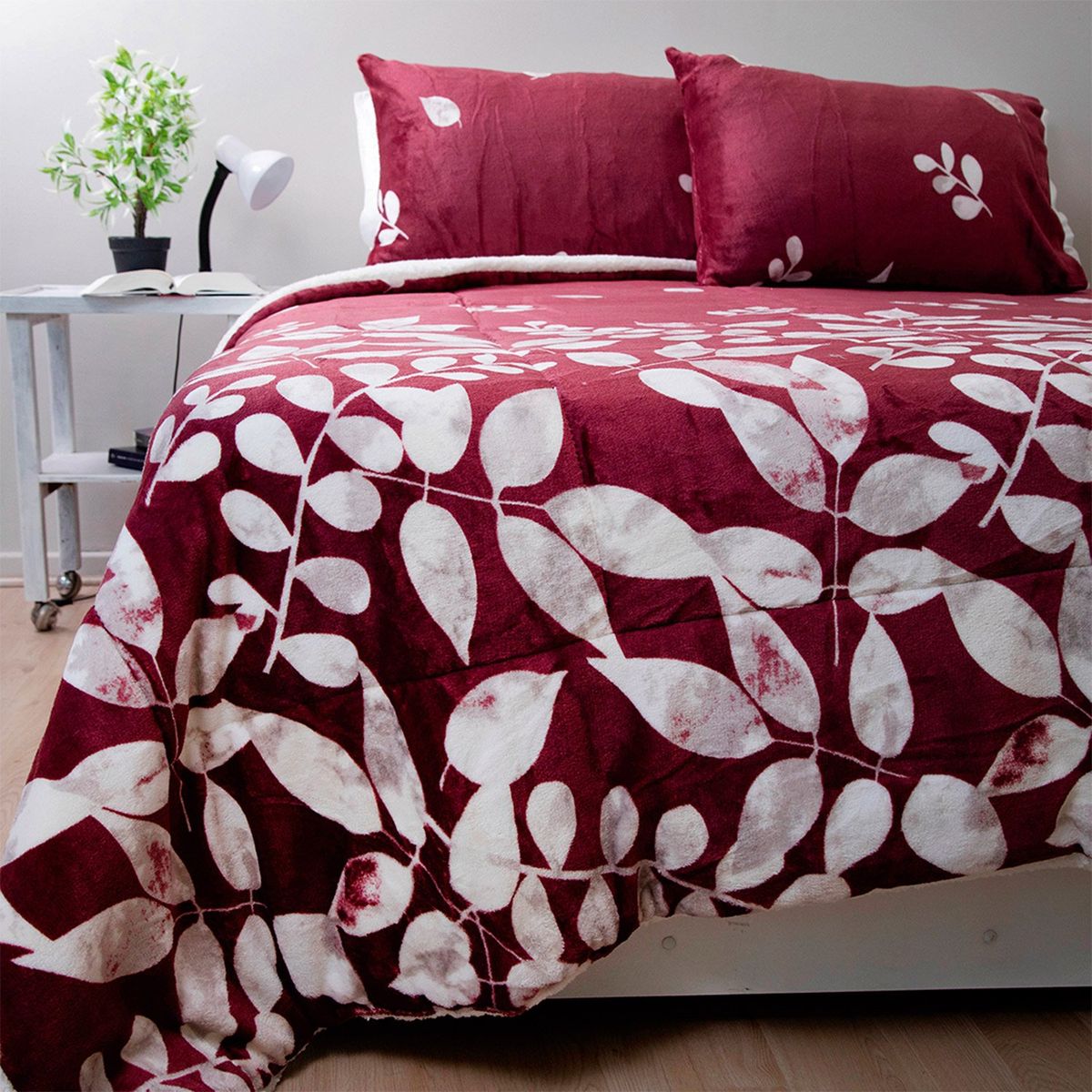 DORAL - Cubrecama Sherpa Flanel Doral