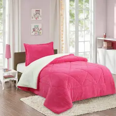 DORAL - Cubrecama Infantil Sherpa 1,5 Plazas