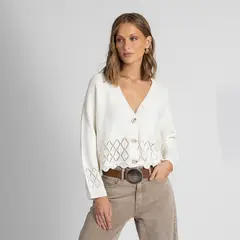 LOLITA POCKET - Chaleco Gina Crudo