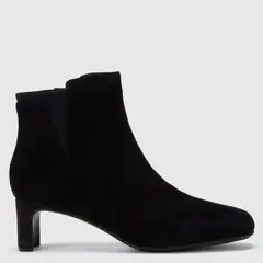CLARKS - Botín Mujer Negro
