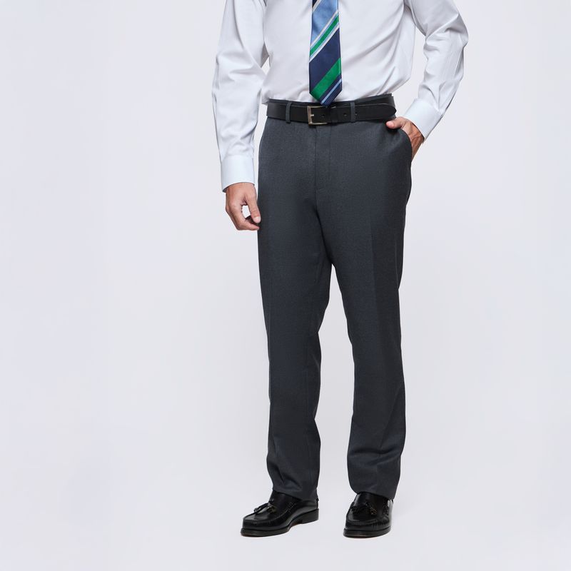 SAVILLE ROW - Pantalón Para Traje Formal Hombre Saville Row