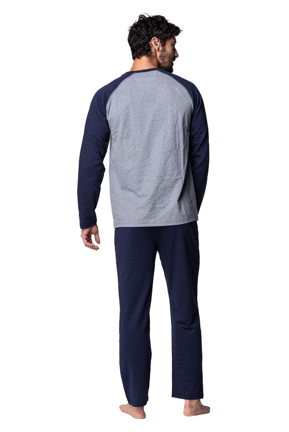 TOP - Conjunto Pijama Algodón Hombre Top