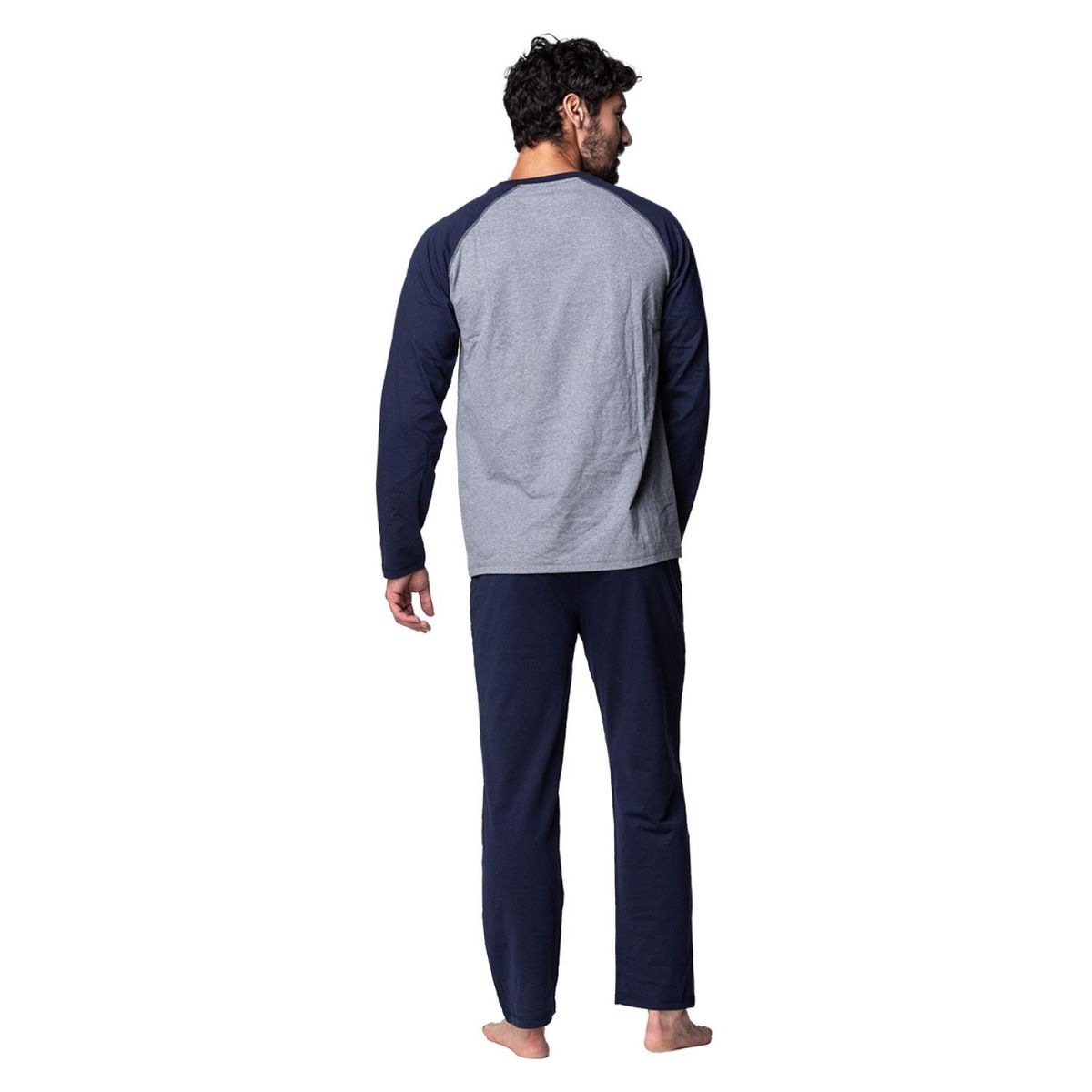 TOP - Conjunto Pijama Algodón Hombre Top