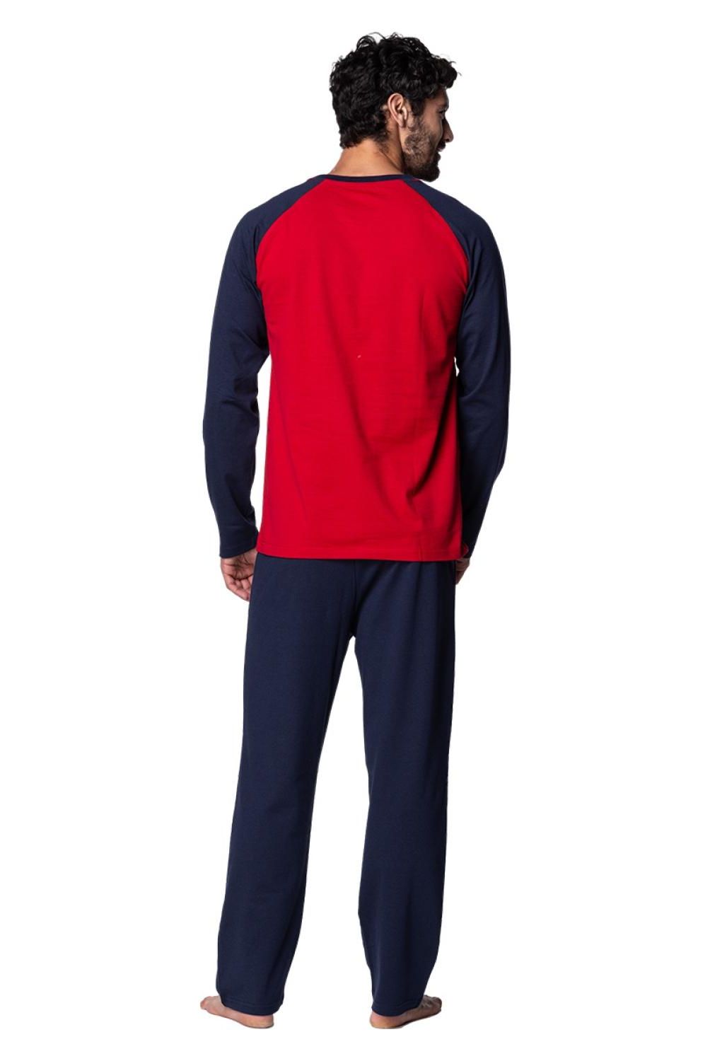 TOP - Conjunto Pijama Algodón Hombre Top