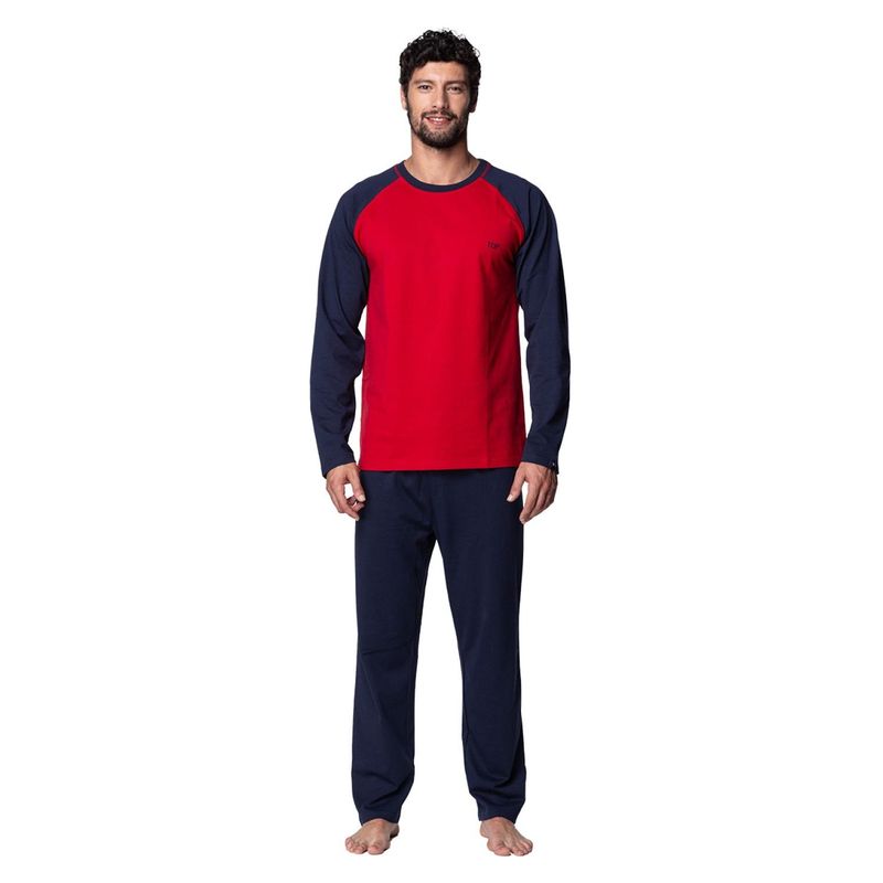 TOP - Conjunto Pijama Algodón Hombre Top
