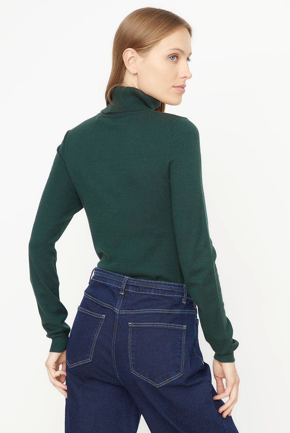VERO MODA - Sweater Manga Larga Cuello Alto Mujer Vero Moda