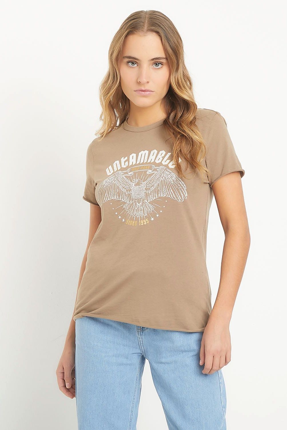 ONLY - Polera Algodón Mujer Only