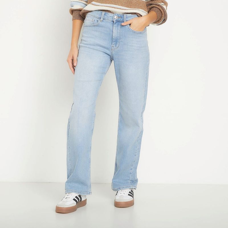 ONLY - Jeans Wide Leg Medio Mujer Only