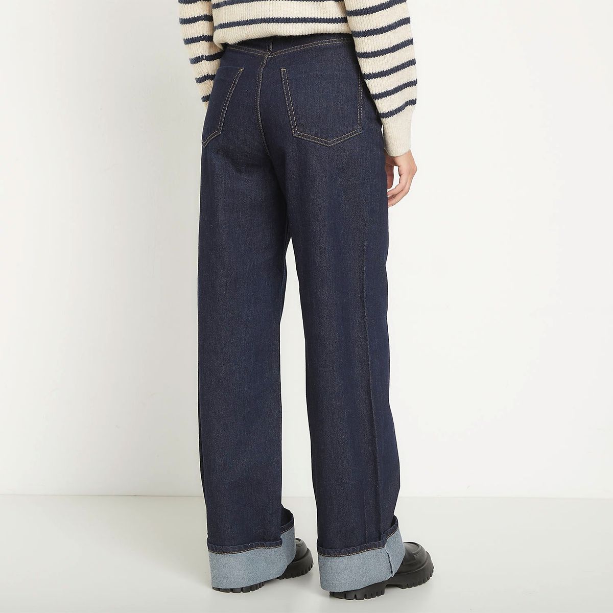 ONLY - Jeans Wide Leg Alto Mujer Only