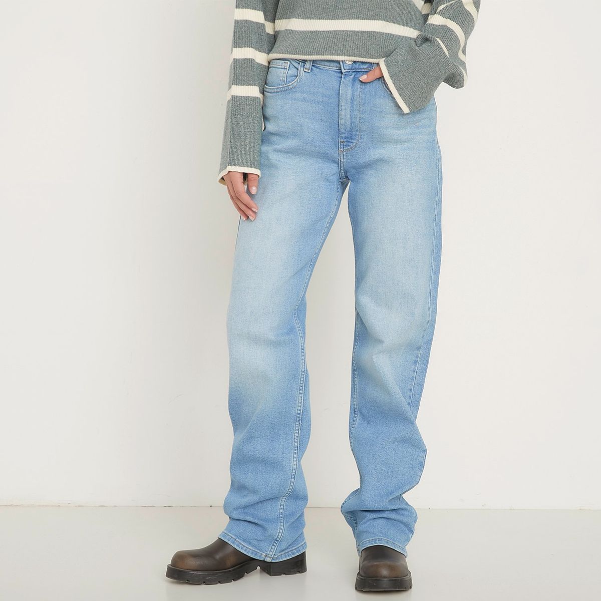 ONLY - Jeans Wide Leg Medio Mujer Only