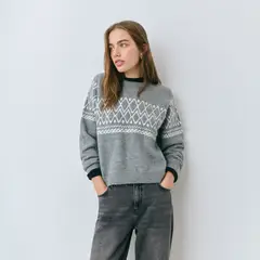 BROWNIE - Sweater Jacquard Mujer