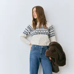 BROWNIE - Sweater Jacquard Mujer