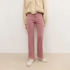 BROWNIE - Pantalón Culotte Botones Frontales Mujer