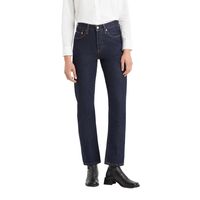 Jeans Mujer 501 Original Straight Azul