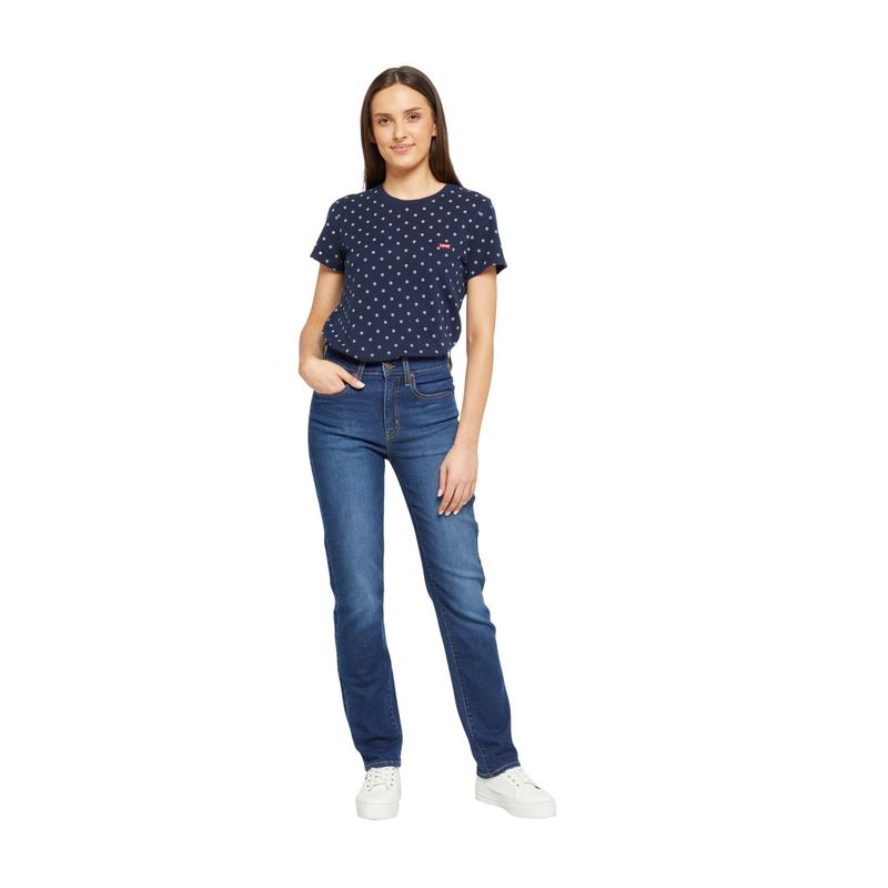 LEVIS - Jeans Straight Tiro Alto Mujer Levis