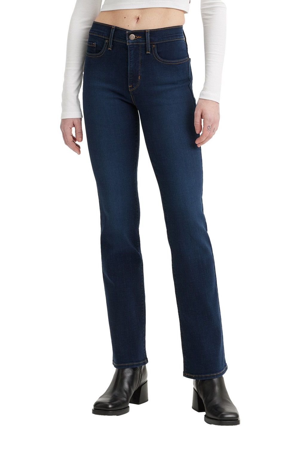 LEVIS - Jeans Boot Cut Tiro Medio Mujer Levis