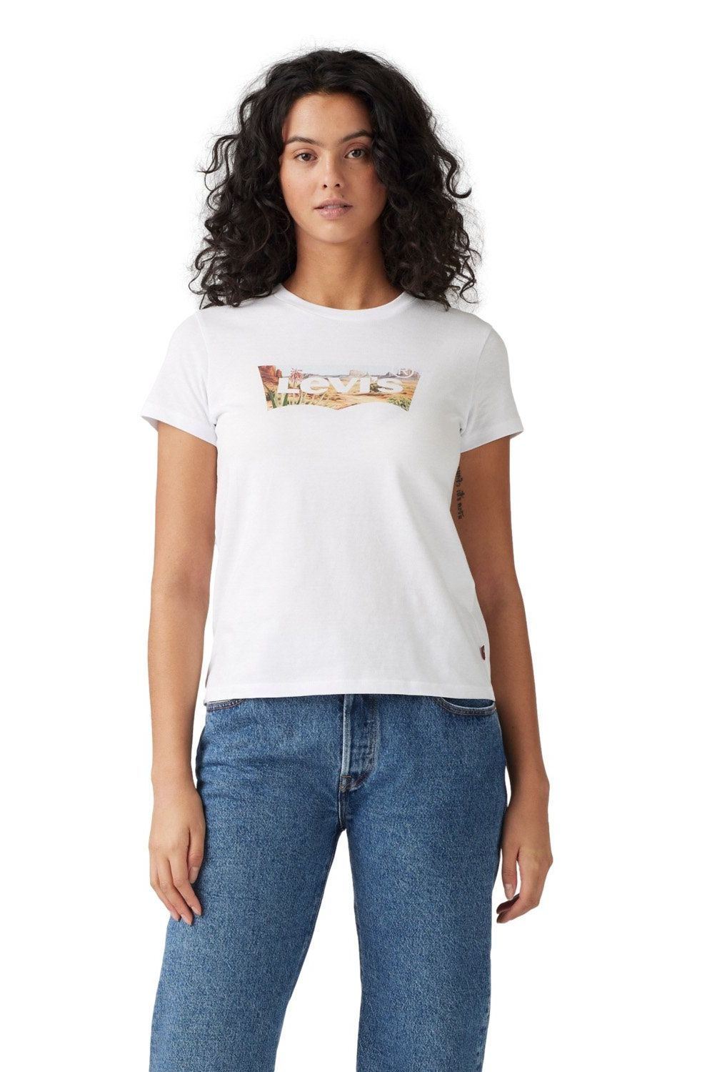 LEVIS - Polera Manga Corta Algodón Mujer Levis