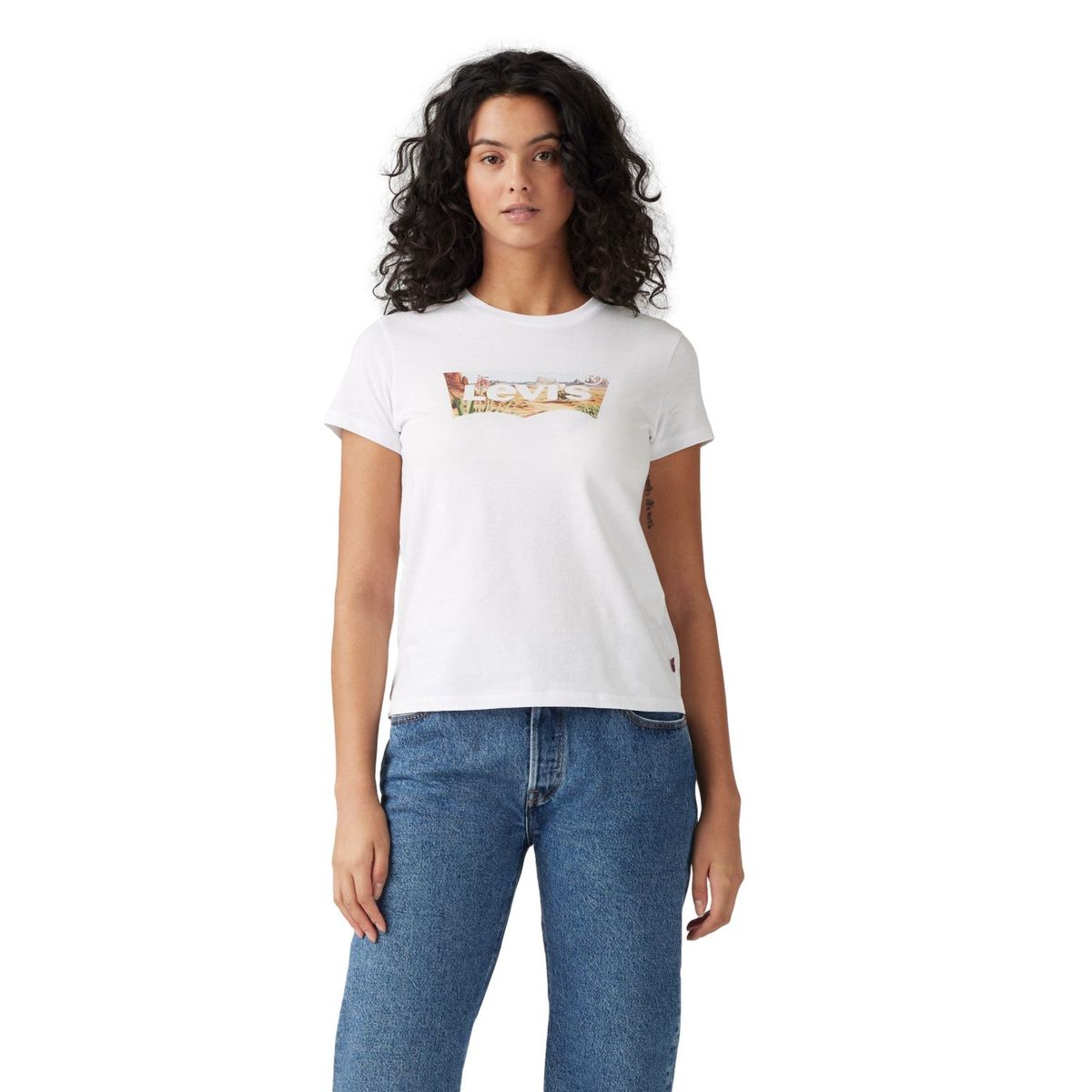 LEVIS - Polera Manga Corta Algodón Mujer Levis