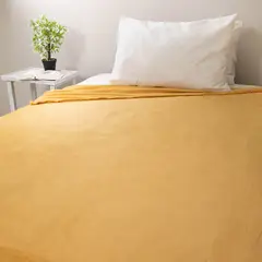 DORAL - Frazada Flannel Amarillo