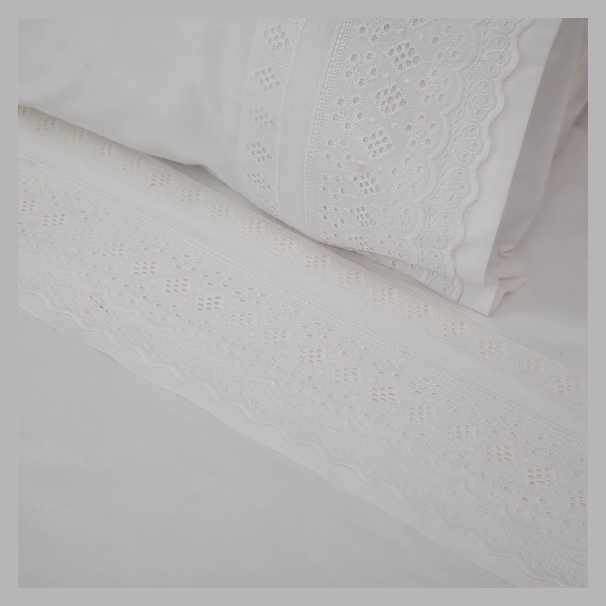 DORAL - Juego De Sábanas Simone 144 Hilos Lisa Doral