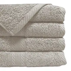 LOURDES - Toalla De Mano 45X90 Cm 500G Taupe
