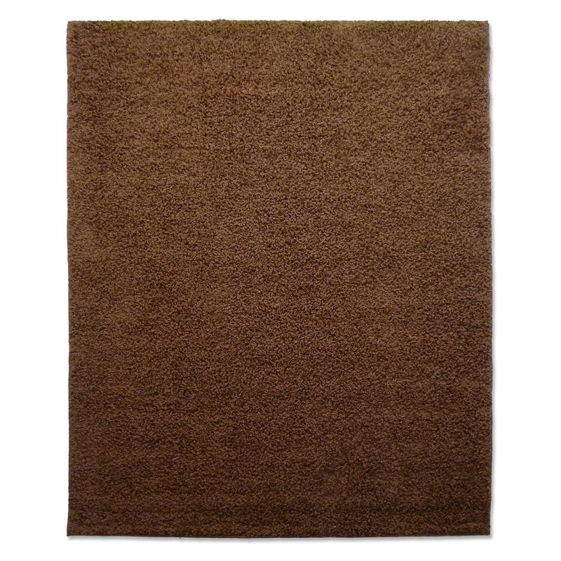 IDETEX - Bajada De Cama Shaggy Lisa Chocolate 50X100 Cm Idetex