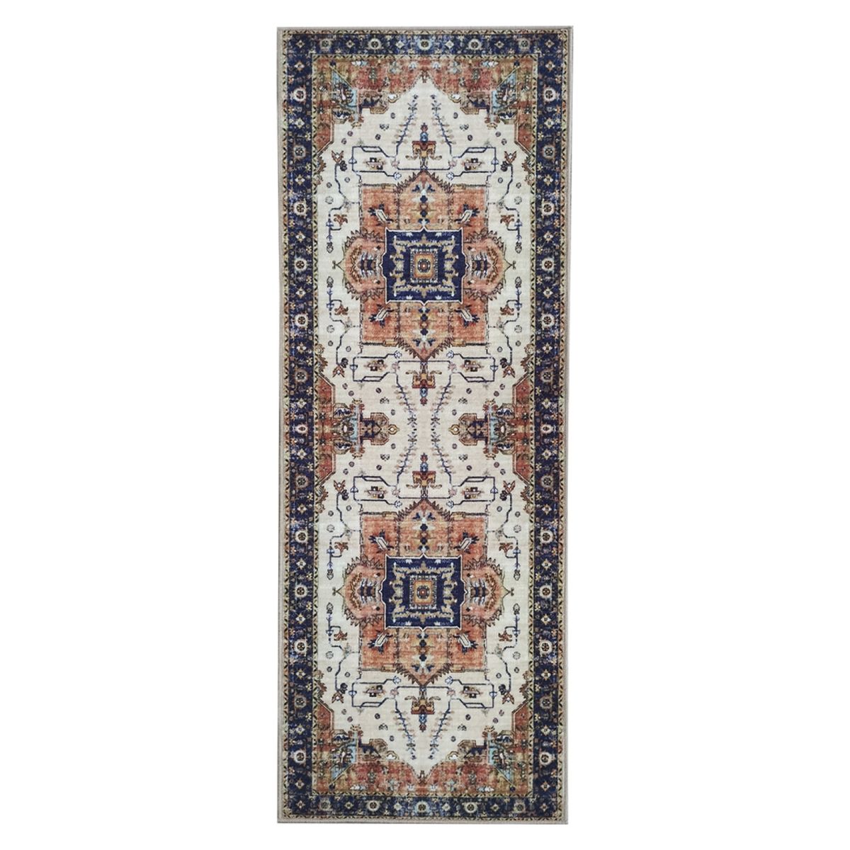 IDETEX - Alfombra De Pasillo Moka Rojo 67X180 Cm Idetex