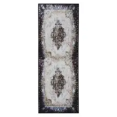IDETEX - Alfombra De Pasillo Moka Negro 67X180 Cm