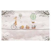 Alfombra Infantil Baby Beige 100X133 Cm