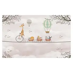IDETEX - Alfombra Infantil Baby Beige 100X133 Cm