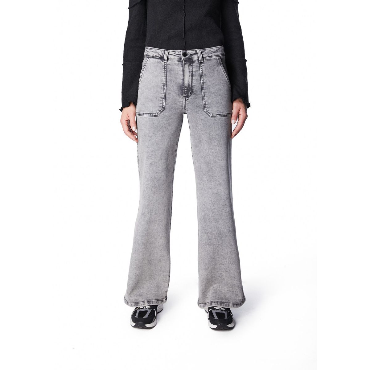 EFESIS - Jeans Flare Tiro Alto Mujer Efesis