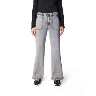 EFESIS - Jeans Flare Tiro Alto Mujer