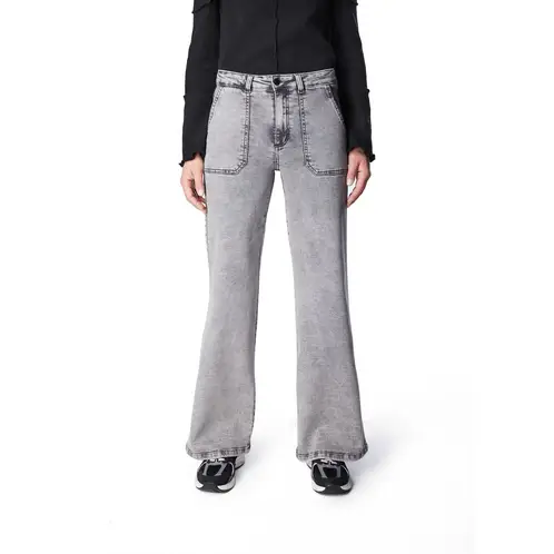 EFESIS - Jeans Flare Tiro Alto Mujer