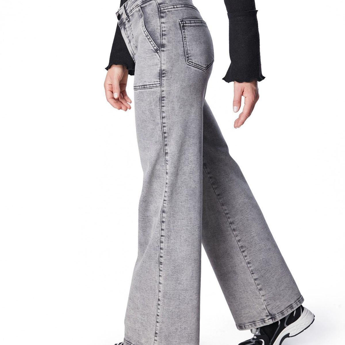 EFESIS - Jeans Flare Tiro Alto Mujer Efesis